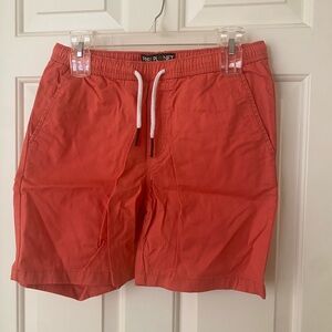 Free Planet Coral Swim Trunks